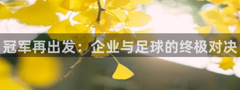 冠军再出发：企业与足球的终极对决